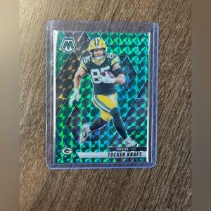 🔥 2025 Tucker Kraft Panini Mosaic Green Reactive Prizm.Green Bay Packers